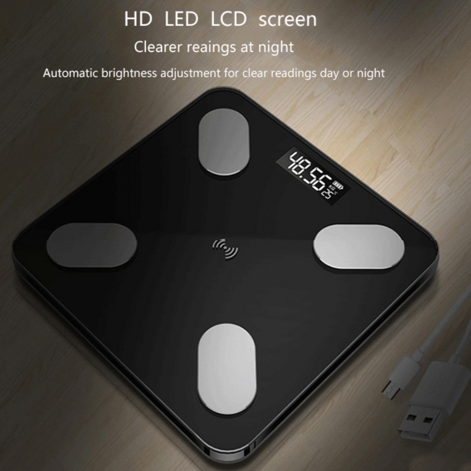 Cantar Inteligent Body Scale Composition 2 cu Bluetooth si Ecran LCD