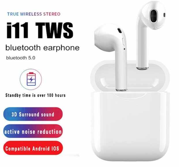 Casti Bluetooth Wireless I11 TWS