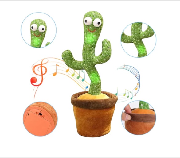 Jucarie Interactiva Cactus Dansator si Vorbitor